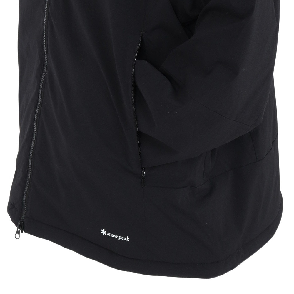 スノーピーク（snow peak）（メンズ）ジャケット 中綿 アウター パデッドジャケット BLACK NSD-JK-25AU001 019
