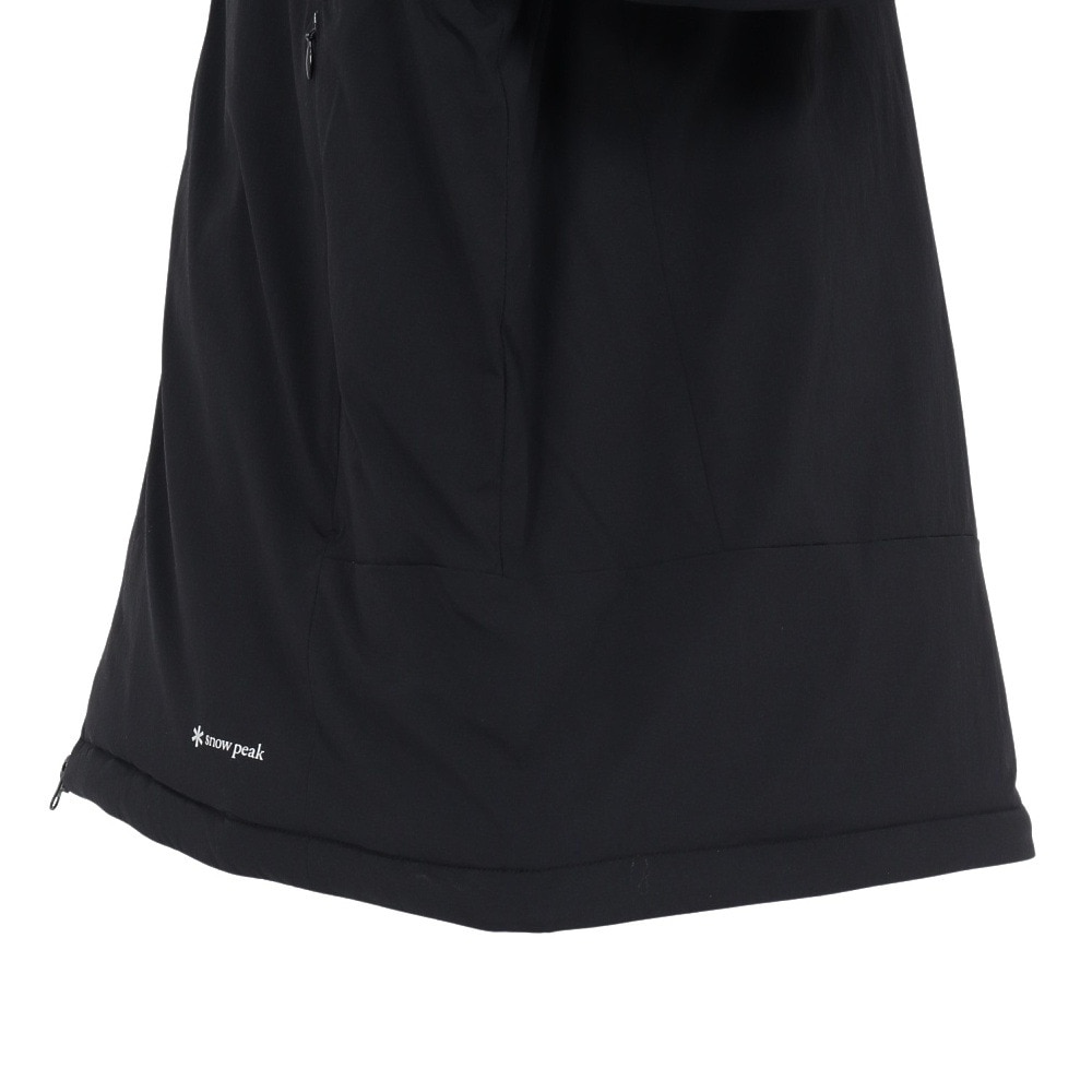 スノーピーク（snow peak）（メンズ）ジャケット 中綿 アウター パデッドジャケット BLACK NSD-JK-25AU001 019