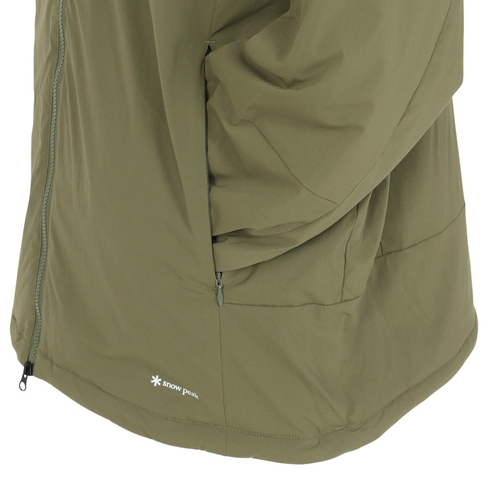 スノーピーク（snow peak）（メンズ）ジャケット 中綿 アウター パデッドジャケット OLIVE NSD-JK-25AU001 066