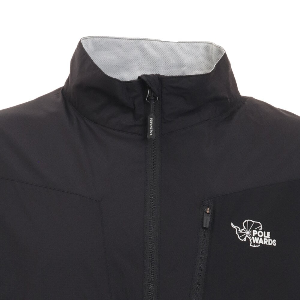 POLEWARDS（メンズ）アウター エピック ヘリウム サーモ ジャケット PW27JN24BLK ブラック 収納袋付 登山 撥水★★★