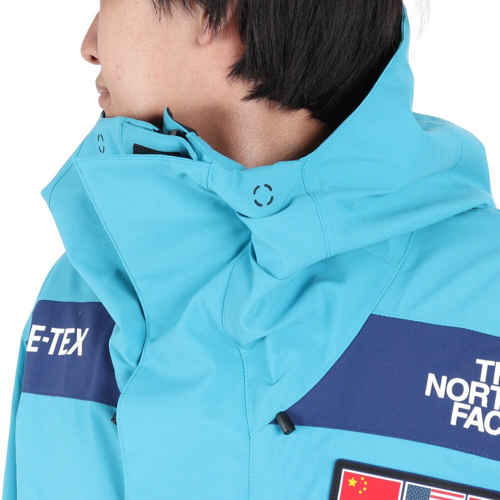 THE NORTH FACE ノースフェイス ロゴパーカー緑 NTニュートープL