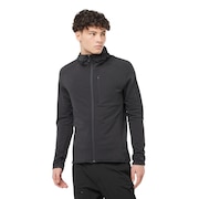 サロモン(SALOMON)(メンズ)アウター ミドルレイヤージャケット エッセンシャルライトウォーム LC2112000 ブラック