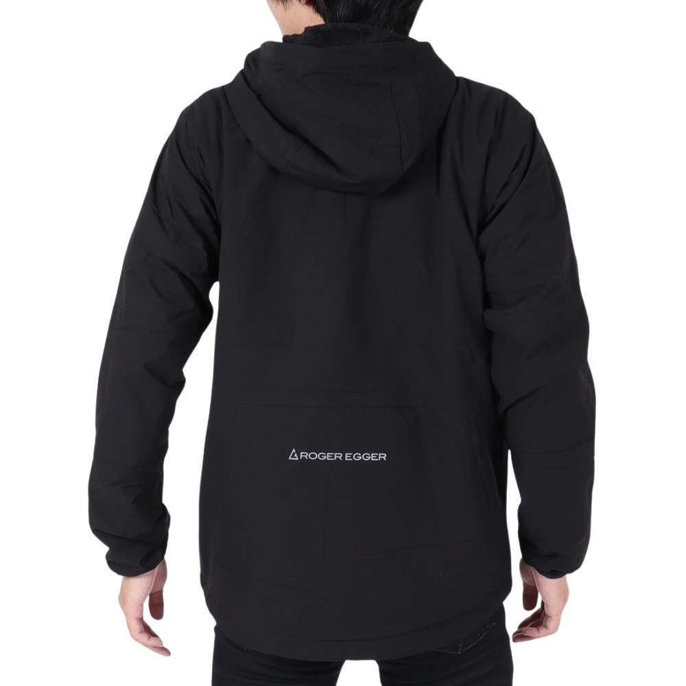 ロジャーエーガー（ROGEREGGER）（メンズ）アウター Octa フーディー 撥水 ジャケット RE23FVT5610004 BLK ブラック 収納袋付