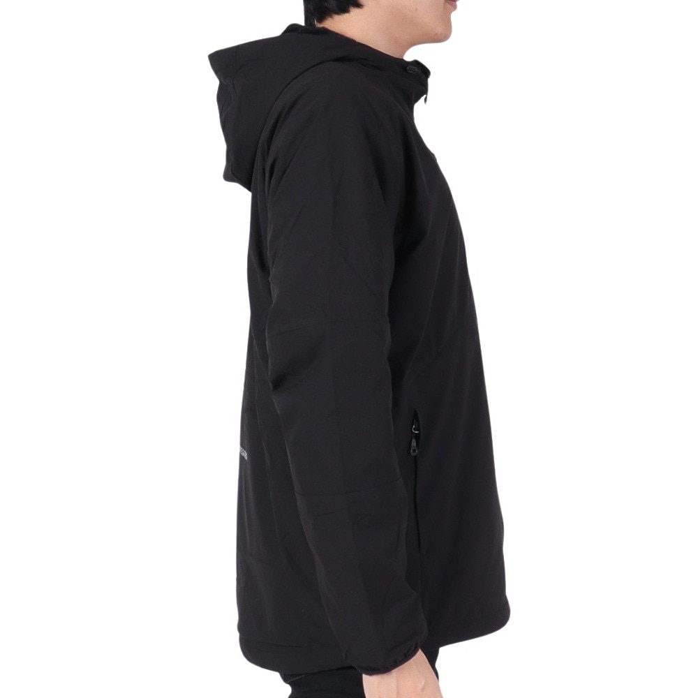 ロジャーエーガー（ROGEREGGER）（メンズ）アウター Octa フーディー 撥水 ジャケット RE23FVT5610004 BLK ブラック 収納袋付