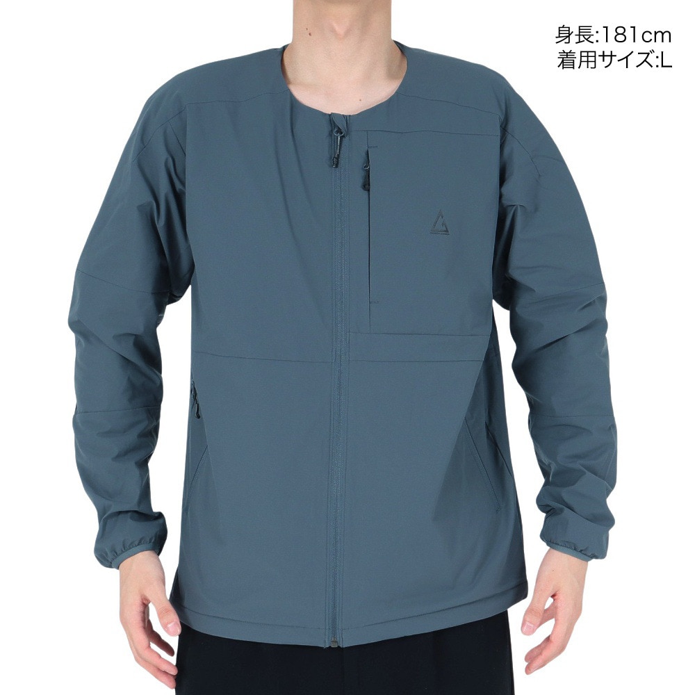 ロジャーエーガー（ROGEREGGER）（メンズ）アウター Octa クルー 撥水 ジャケット RE23FVT5610005 BLU ブルー 収納袋付