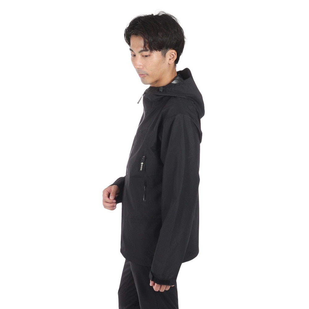 ミズノ（MIZUNO）（メンズ）アウター レインウェア ゴアテックス ジャケット B2JEBW1009 ブラック 防水 防風 透湿 収納袋付