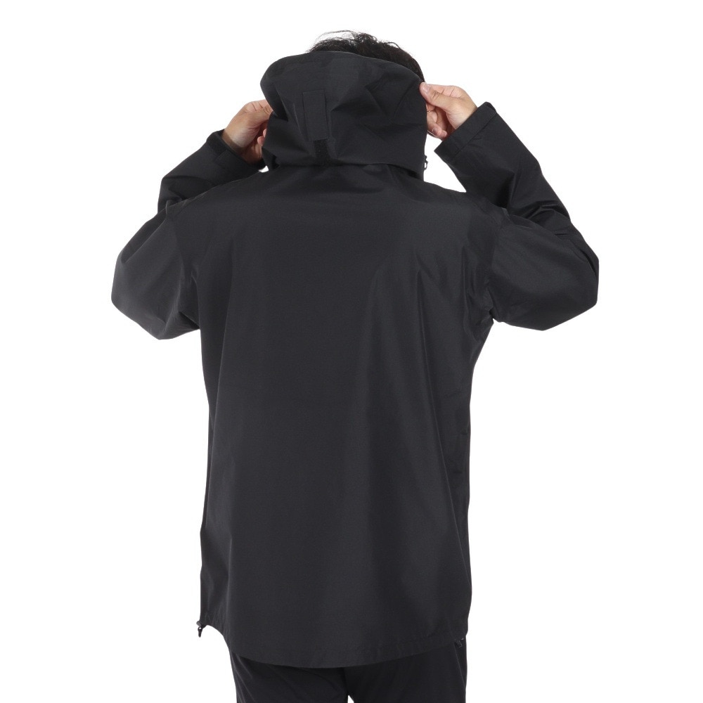 ミズノ（MIZUNO）（メンズ）アウター レインウェア ゴアテックス ジャケット B2JEBW1009 ブラック 防水 防風 透湿 収納袋付