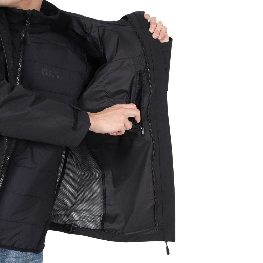 ジャックウルフスキン（JackWolfskin）（メンズ）ジャケット アウター グラバッハ 3in1 ジャケット 1115291A-6000
