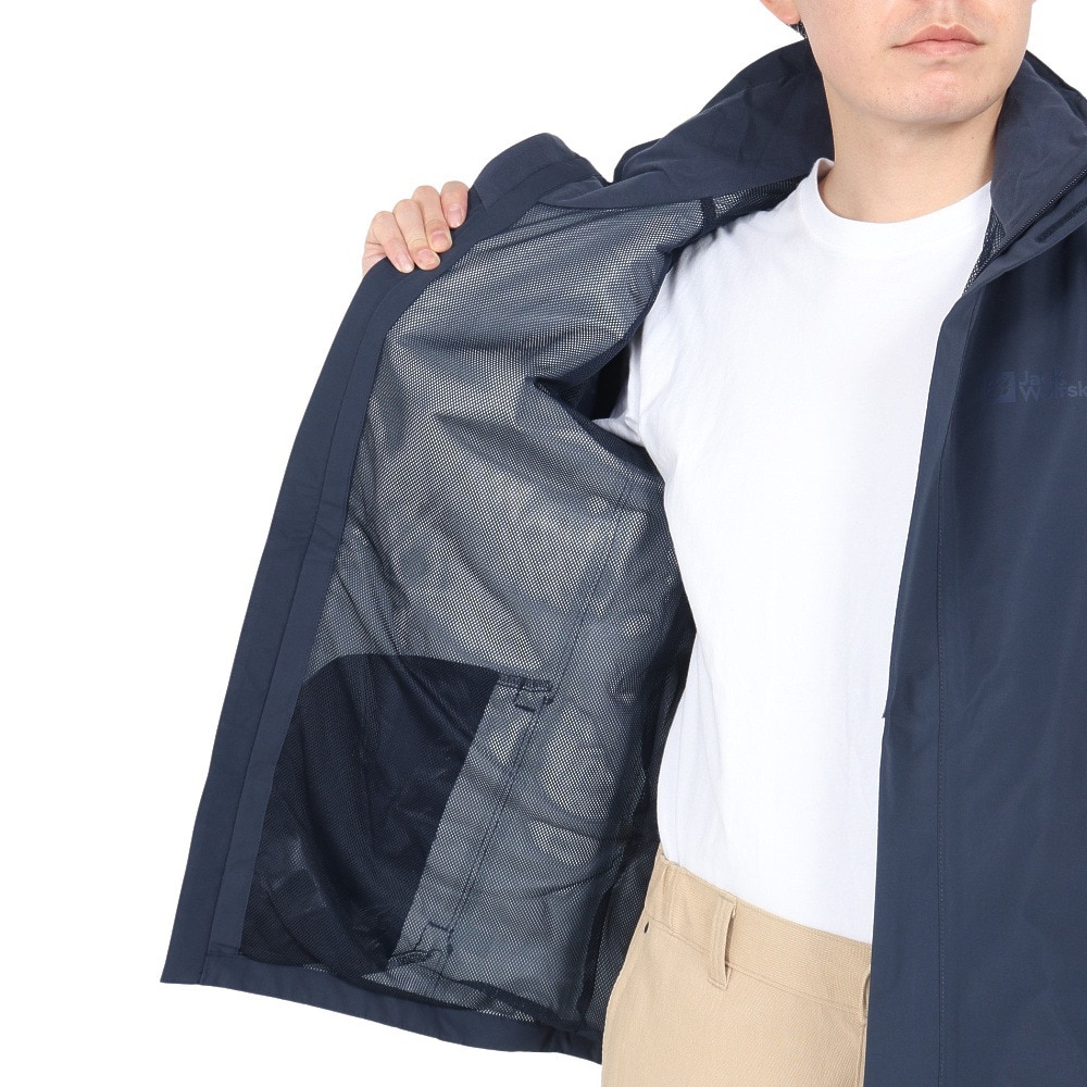 ジャックウルフスキン（JackWolfskin）（メンズ）ジャケット アウター ストーミーポイント ジャケット 5020894-1010