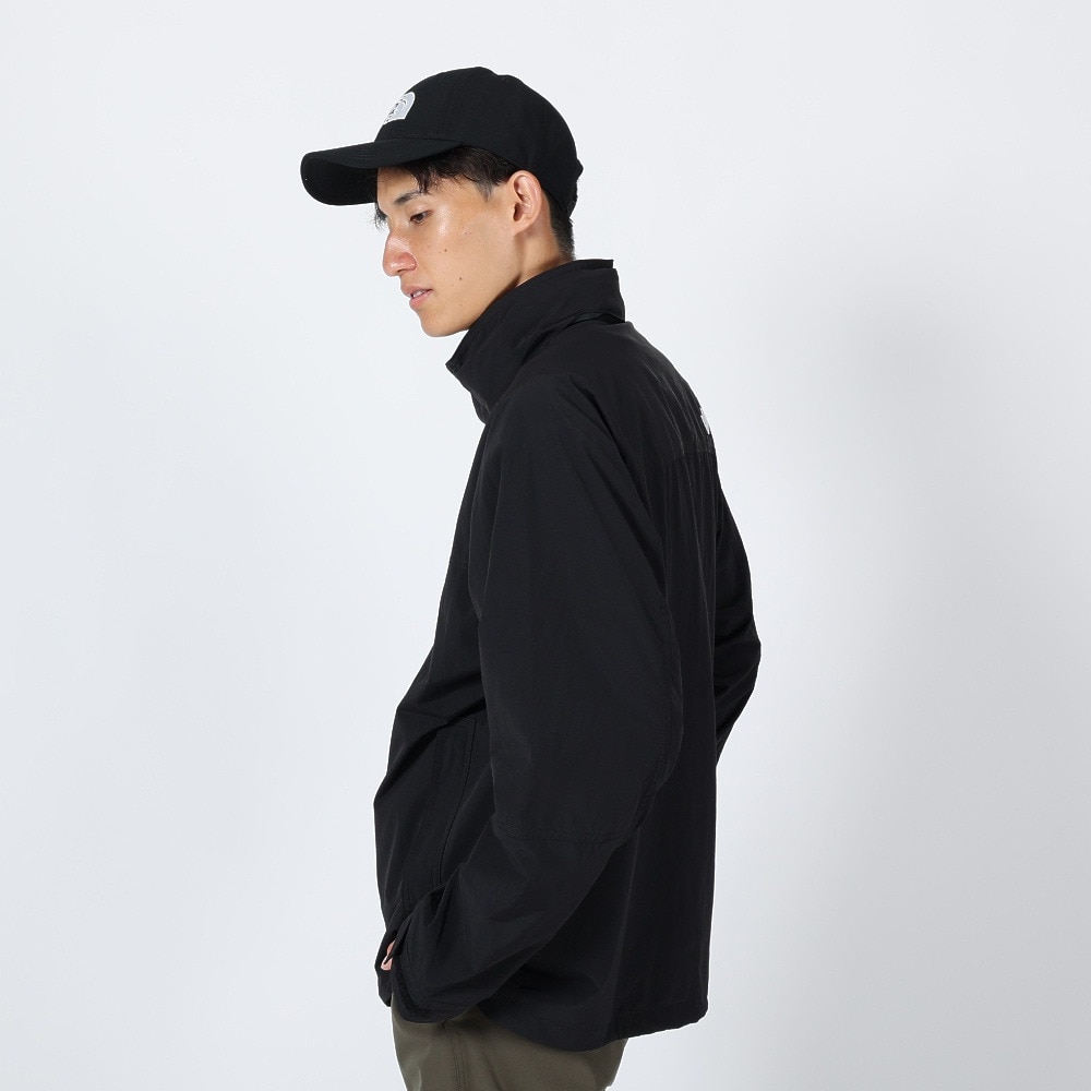 ノースフェイス（THE NORTH FACE）（メンズ）ジャケット アウター Hydrena Wind Jacket ハイドレナ ウィンド ジャケット  撥水 キャンプ ハイキング マウンテンパーカー ブラック NP72131 K