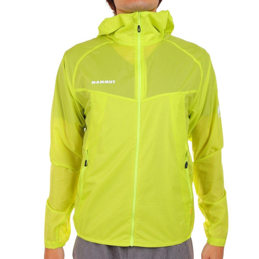 マムート（MAMMUT）（メンズ）ジャケット アウター ウインドブレーカー Convey フーデッドジャケット 1012-00530-40203  イエロー
