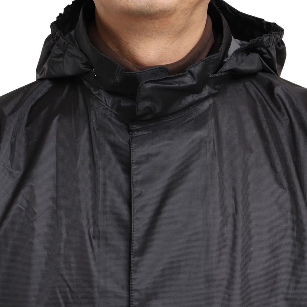 ノースフェイス（THE NORTH FACE）（メンズ）レインウェア レインコート ライトニングコート NP62061 K ブラック 防水 雨具  収納袋付 通勤 通学 SS S M L
