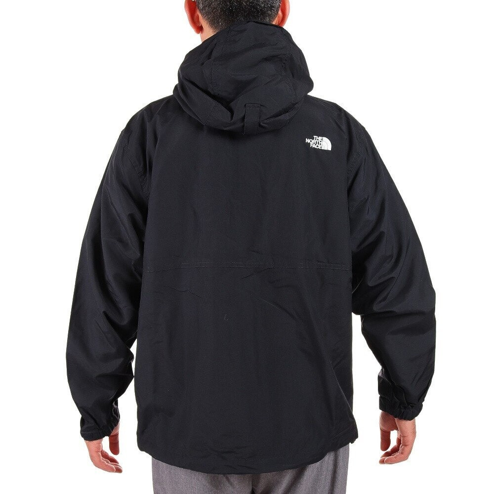 ノースフェイス（THE NORTH FACE）（メンズ）ジャケット アウター コンパクトジャケット フルジップ NP72230 K ブラック 収納袋付 マウンテンパーカ