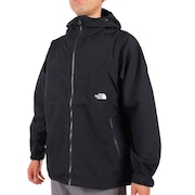 ノースフェイス（THE NORTH FACE）（メンズ）ジャケット アウター コンパクトジャケット フルジップ NP72230 K ブラック 収納袋付 マウンテンパーカ