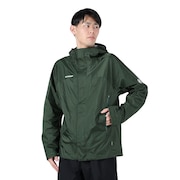 マムート（MAMMUT）（メンズ）ジャケット アウター マイクロレイヤー Microlayer 2.0 HS フーディジャケット 1010-28651-40135 ダークグリーン 収納袋付