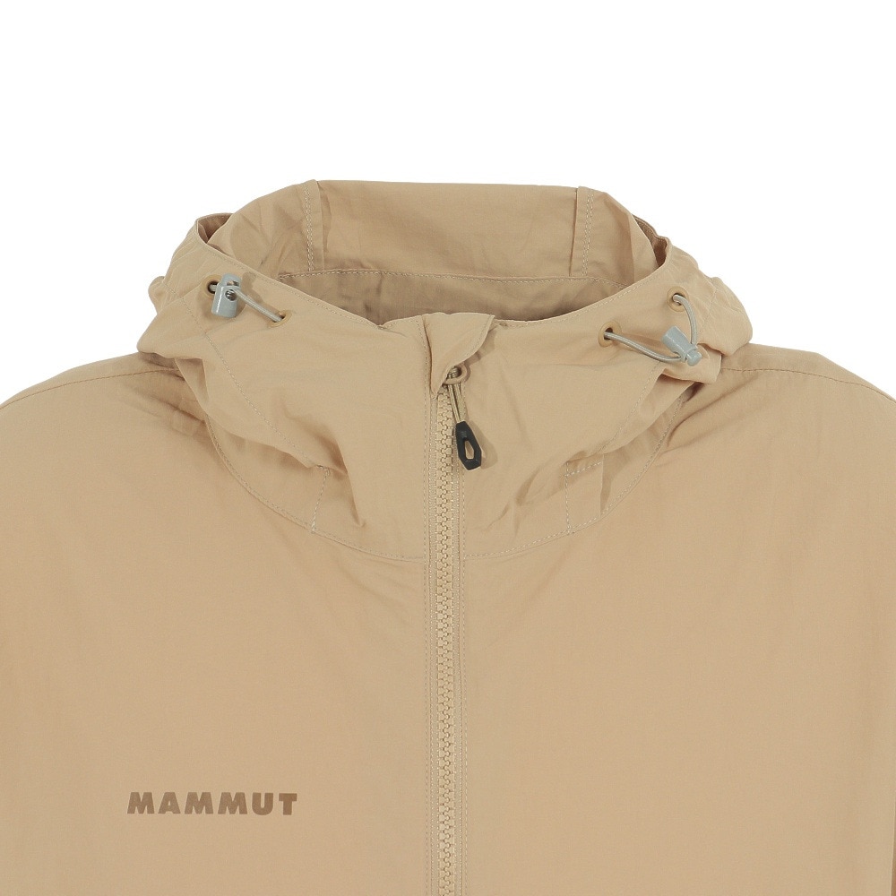 マムート（MAMMUT）（メンズ）アウター ウインドブレーカー Hiking WB フーディジャケット AF 1012-00391-7517 ベージュ EUROサイズ 撥水