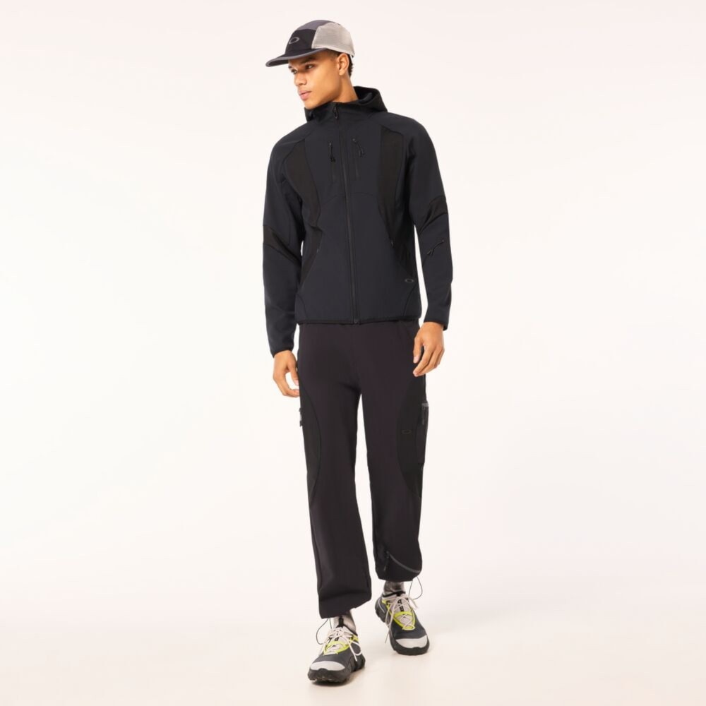 オークリー（OAKLEY）（メンズ）アウター ジャケット ラチチュード LATITUDE ARC JACKET FOA405420 ブラック USサイズ 反射 フルジップ