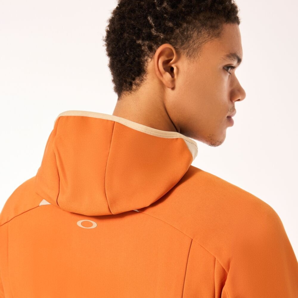 オークリー（OAKLEY）（メンズ）アウター ジャケット ラチチュード LATITUDE ARC JACKET FOA405420-52C オレンジ USサイズ 反射 フルジップ