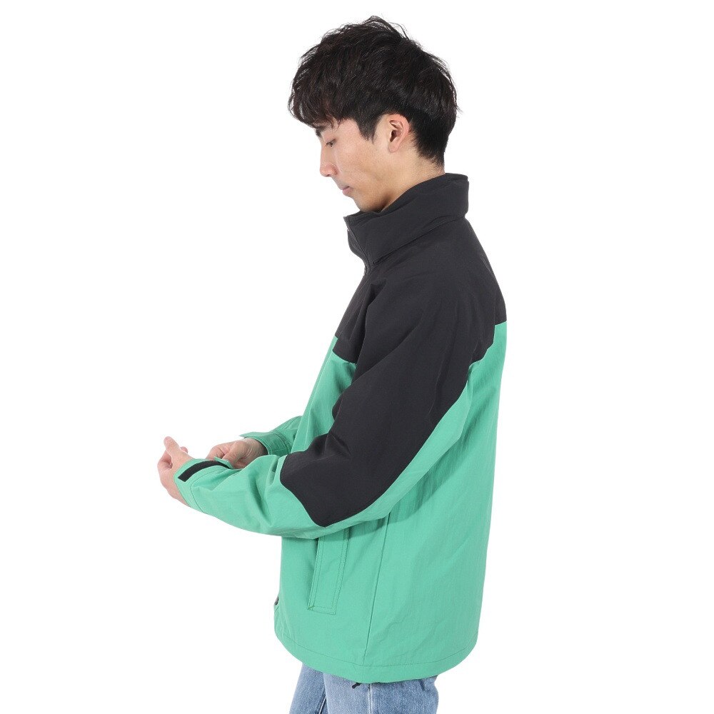 ザ・ノース・フェイス（THE NORTH FACE）（メンズ、レディース）ジャケット アウター ハイドレナウィンドジャケット NP72131 OK グリーン×ブラック ユニセックス★★★