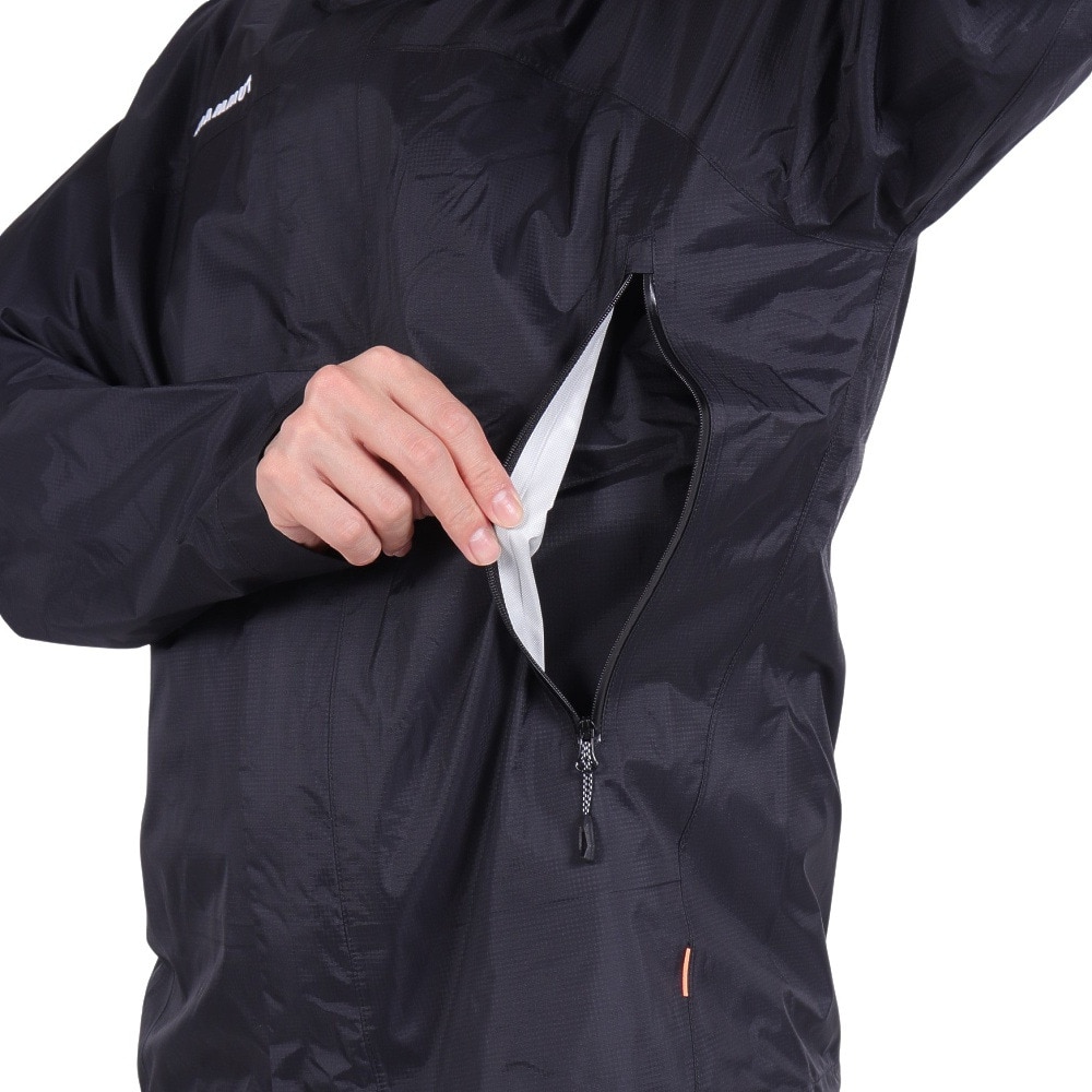 マムート（MAMMUT）（メンズ）アウター マイクロレイヤー Microlayer 2.0 HS フーデッド ジャケット AF 1010-28651-0001 軽量 耐久 防水 