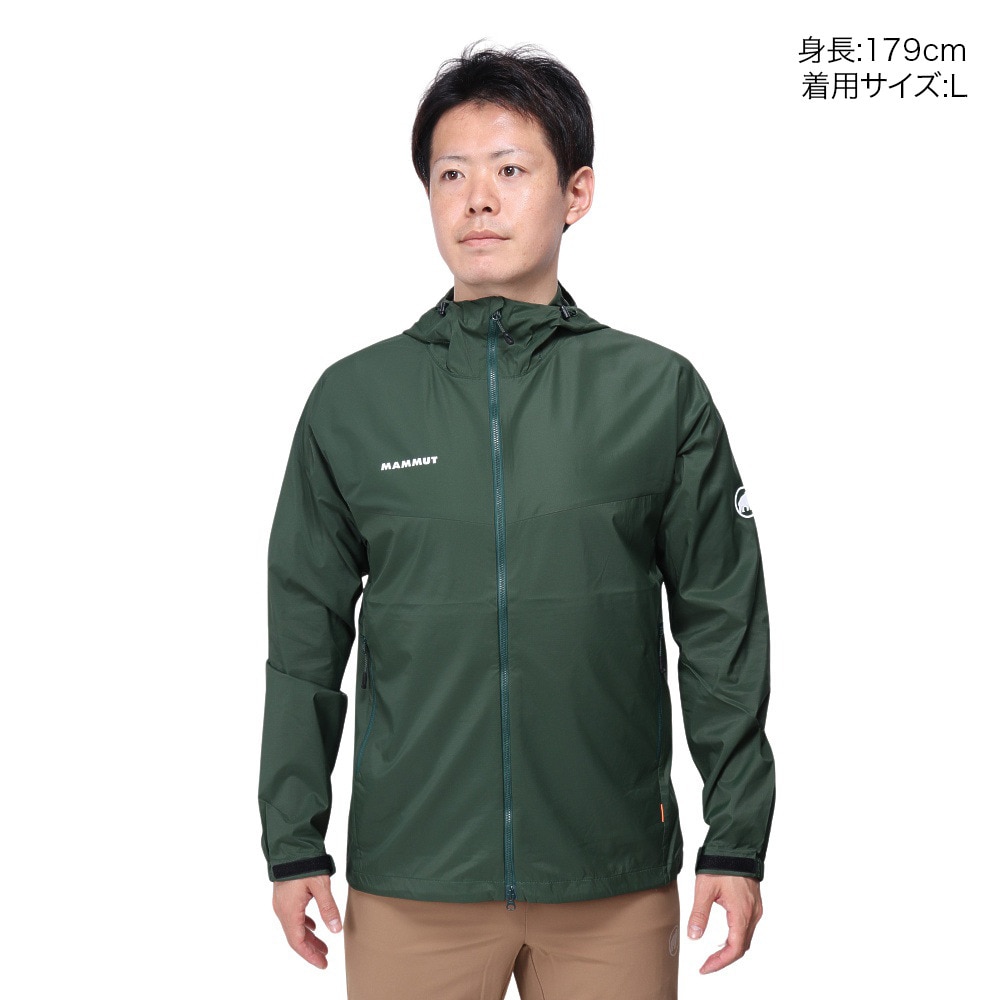 マムート（MAMMUT）（メンズ）EUROサイズ 軽量 耐久 撥水 アウター グライダー 2.0 ウィンドブレーカー フーデッド ジャケット AF 1012-00630-40135