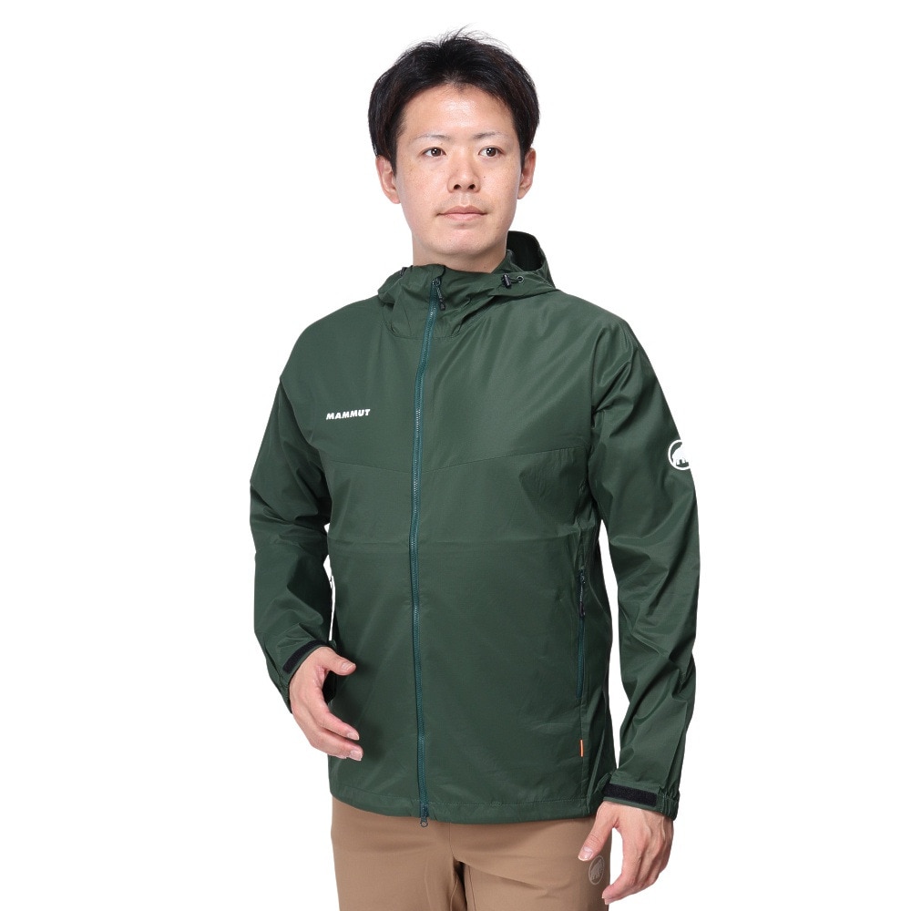 マムート（MAMMUT）（メンズ）EUROサイズ 軽量 耐久 撥水 アウター グライダー 2.0 ウィンドブレーカー フーデッド ジャケット AF 1012-00630-40135