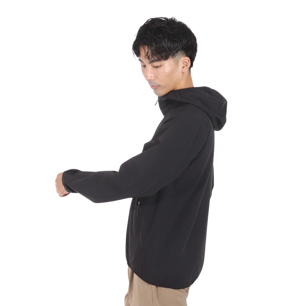 POLEWARDS（メンズ）アウター CORDURA LIGHT ソフトシェル ジャケット PW2RJN04 BLK ブラック 高耐久
