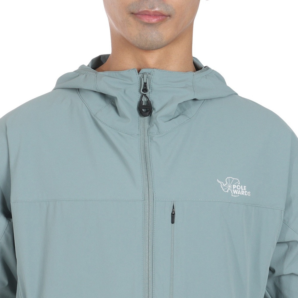 POLEWARDS（メンズ）アウター CORDURA LIGHT ソフトシェル ジャケット PW2RJN04 MNT ミント 高耐久