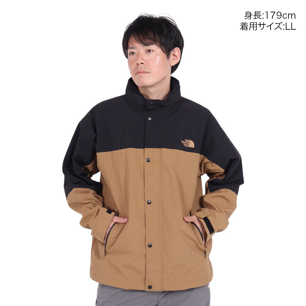 ザ・ノース・フェイス（THE NORTH FACE）（メンズ、レディース）静電気ケア 撥水 アウター ハイドレナウィンドジャケット NP72131 UB ベージュ ユニセックス