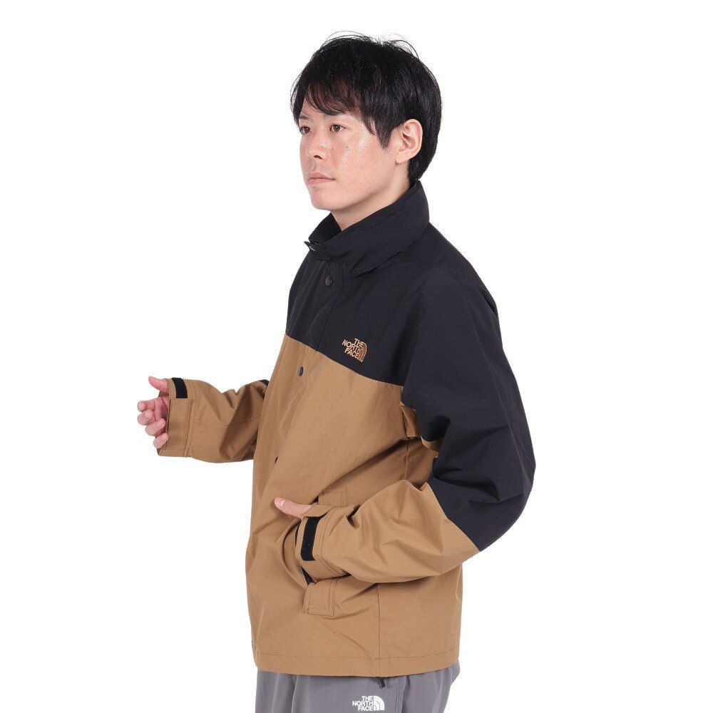 ザ・ノース・フェイス（THE NORTH FACE）（メンズ、レディース）静電気ケア 撥水 アウター ハイドレナウィンドジャケット NP72131 UB ベージュ ユニセックス