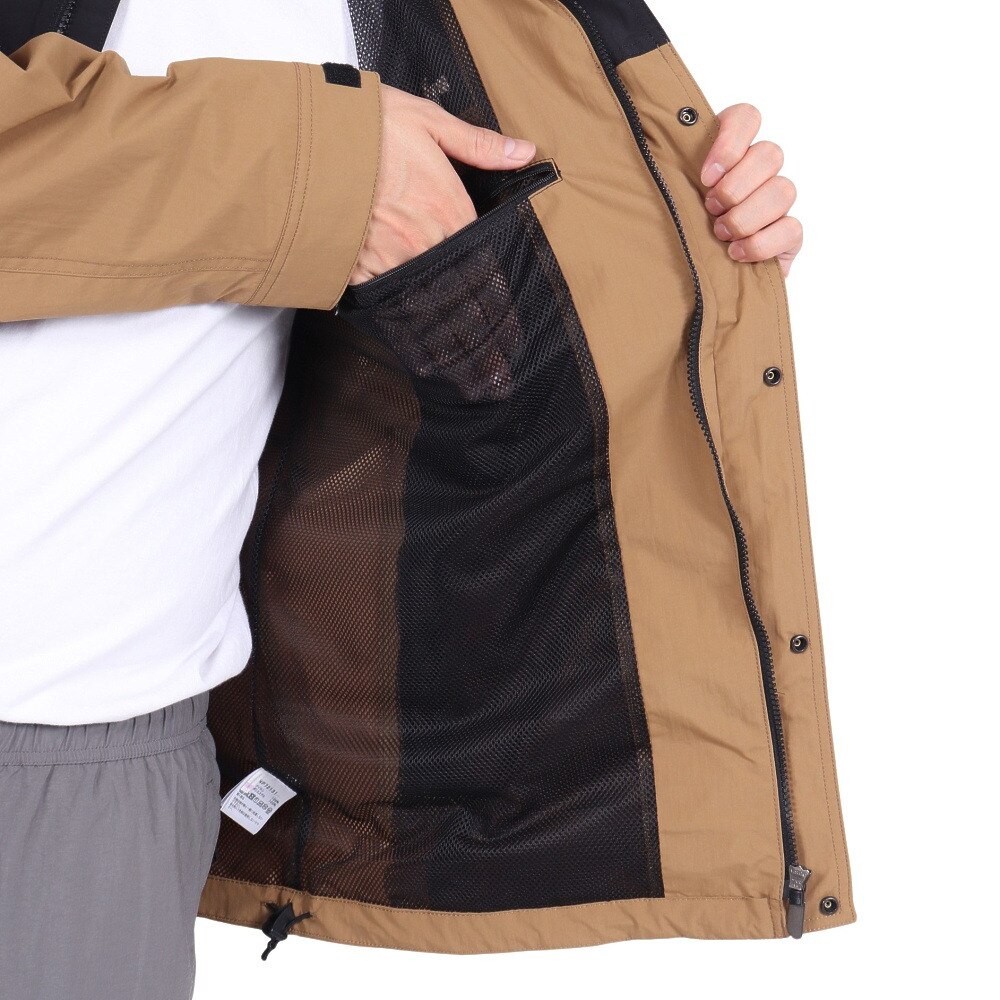 ザ・ノース・フェイス（THE NORTH FACE）（メンズ、レディース）静電気ケア 撥水 アウター ハイドレナウィンドジャケット NP72131 UB ベージュ ユニセックス