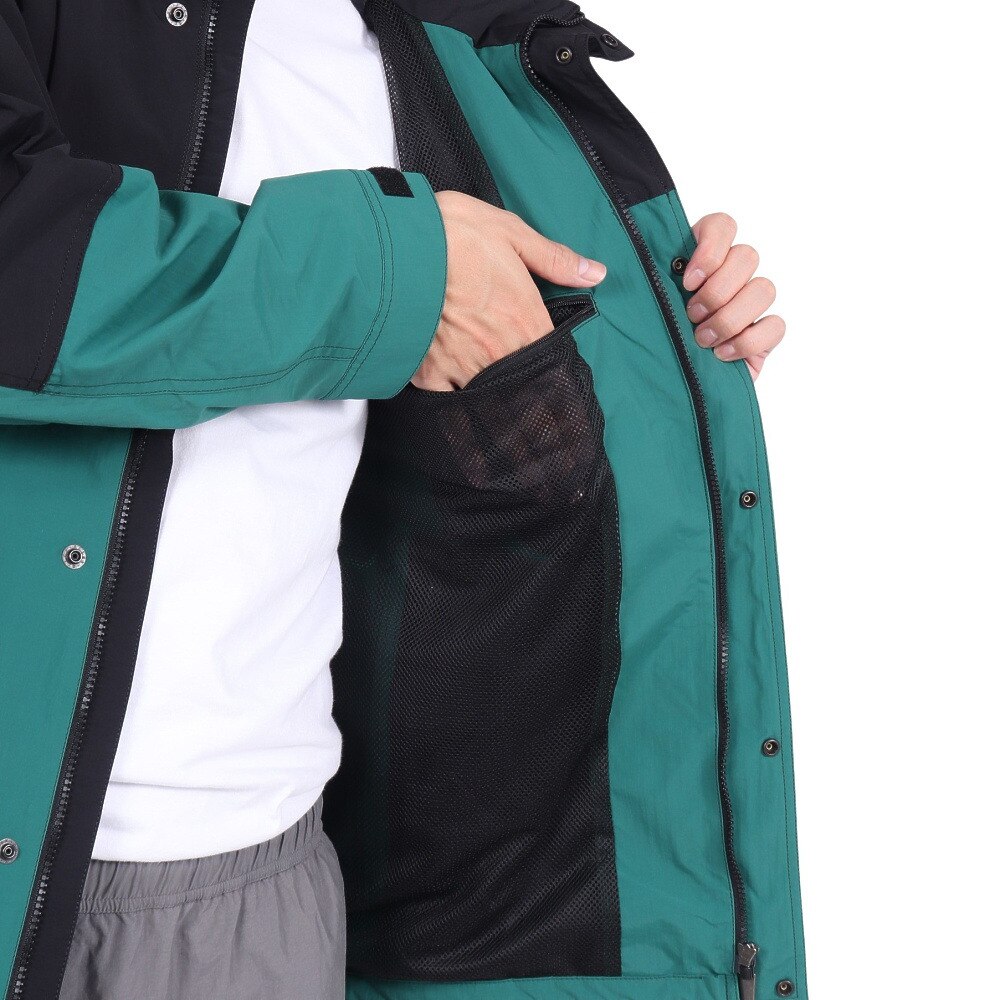 ザ・ノース・フェイス（THE NORTH FACE）（メンズ、レディース）静電気ケア 撥水 アウター ハイドレナウィンドジャケット NP72131 TG グリーン ユニセックス