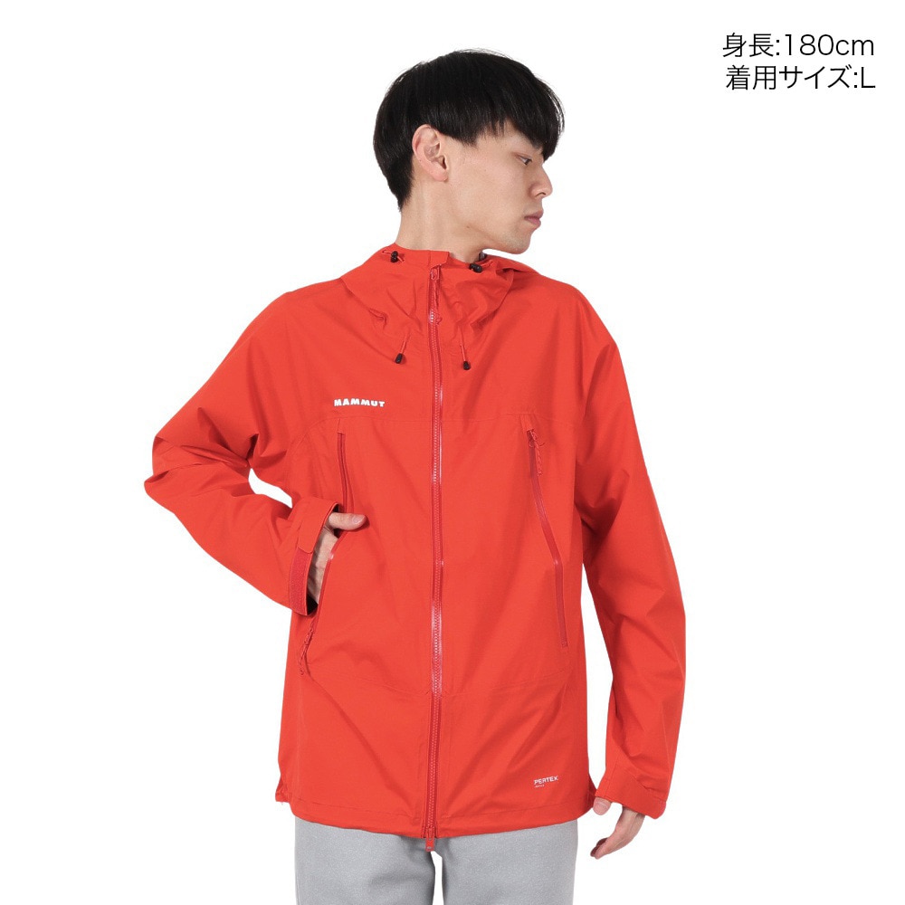 マムート（MAMMUT）（メンズ）ジャケット アウター Masao Light 2.0 HS フーデッド ジャケット JE アジアンフィット 1010-32070-3778