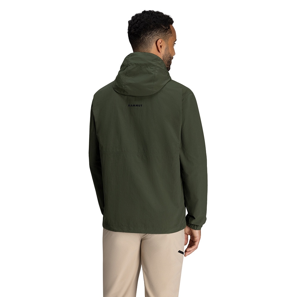 マムート（MAMMUT）（メンズ）アウター ウィンドブレーカー Hiking WB フーデッド ジャケット AF 1012-00391-40284 カーキ