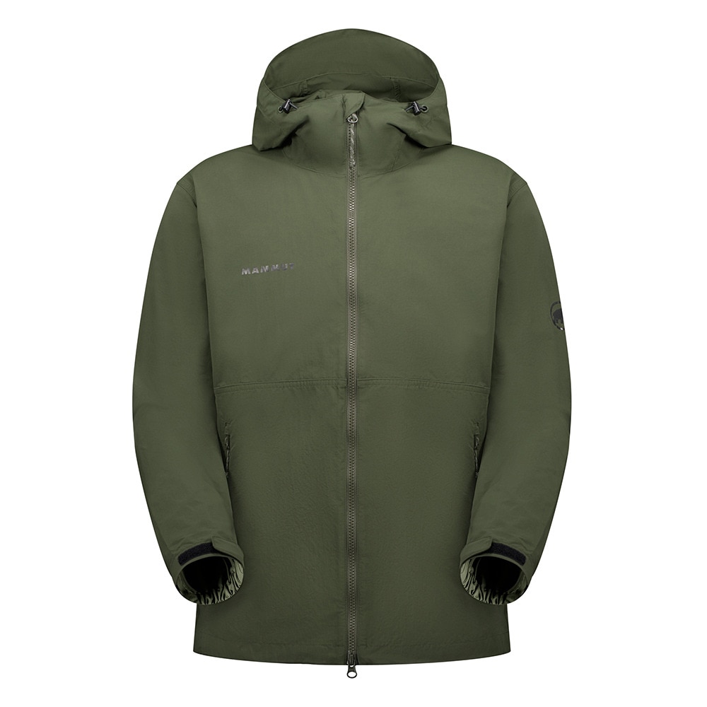 マムート（MAMMUT）（メンズ）アウター ウィンドブレーカー Hiking WB フーデッド ジャケット AF 1012-00391-40284 カーキ