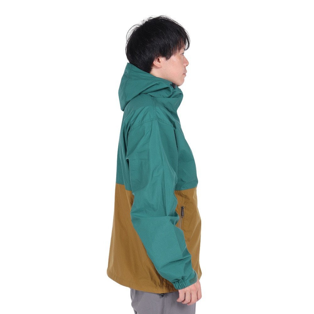 20洗3級はっ水 軽量 防風 アウター コンパクトジャケット NP72230 GM 収納袋付 マウンテンパーカ 5