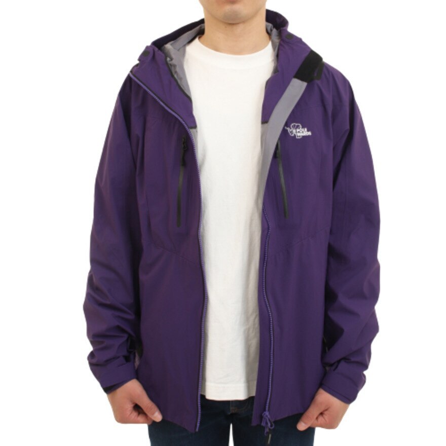POLEWARDS（メンズ）ジャケット アウター SYMPATEX ストームガイドジャケット PW22JN04 PPL 防水 防風 透湿