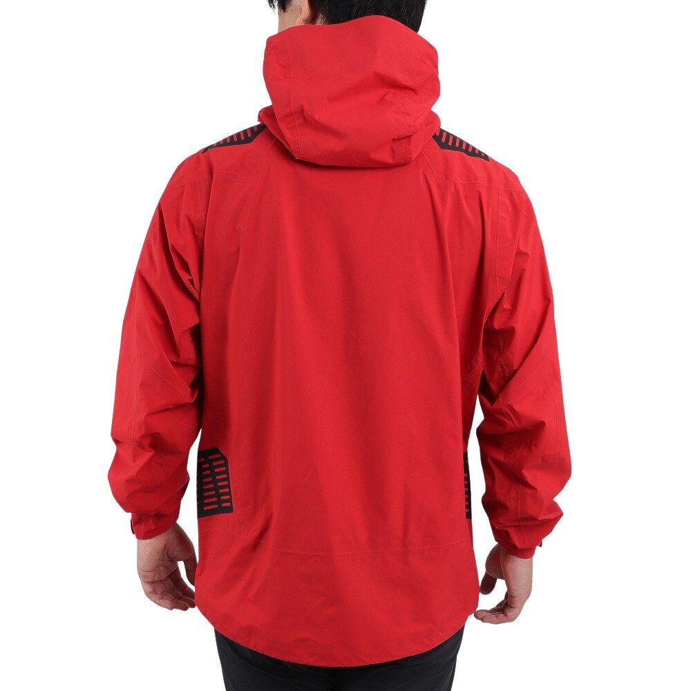 POLEWARDS（メンズ）ジャケット アウター SYMPATEX ストームガイドジャケット PW22JN04 RED 防水 防風 透湿