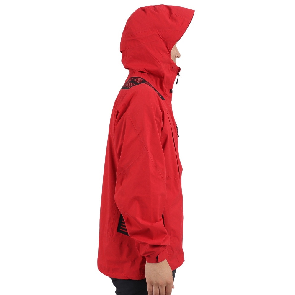POLEWARDS（メンズ）ジャケット アウター SYMPATEX ストームガイドジャケット PW22JN04 RED 防水 防風 透湿