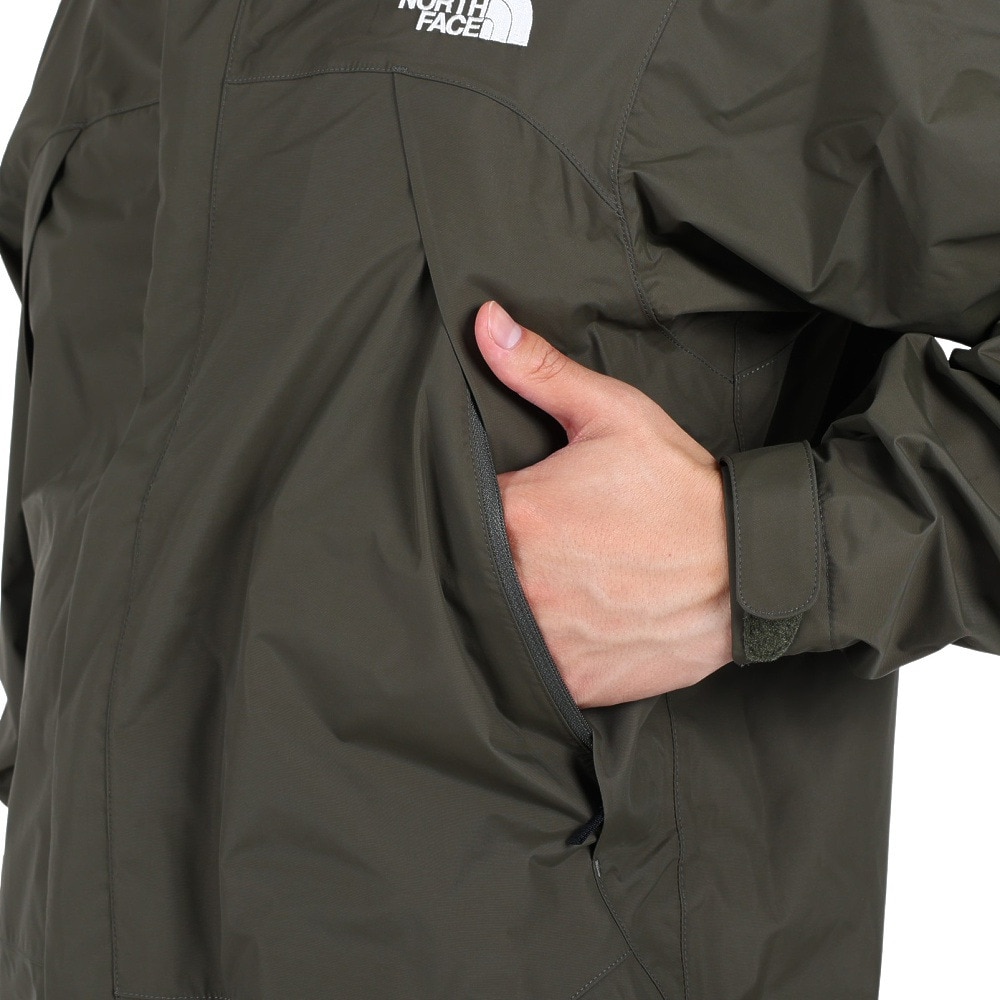 ノースフェイス（THE NORTH FACE）（メンズ）ドットショットジャケット NP61930 NT グリーン レインウェア ウインドブレーカー 防水 防寒