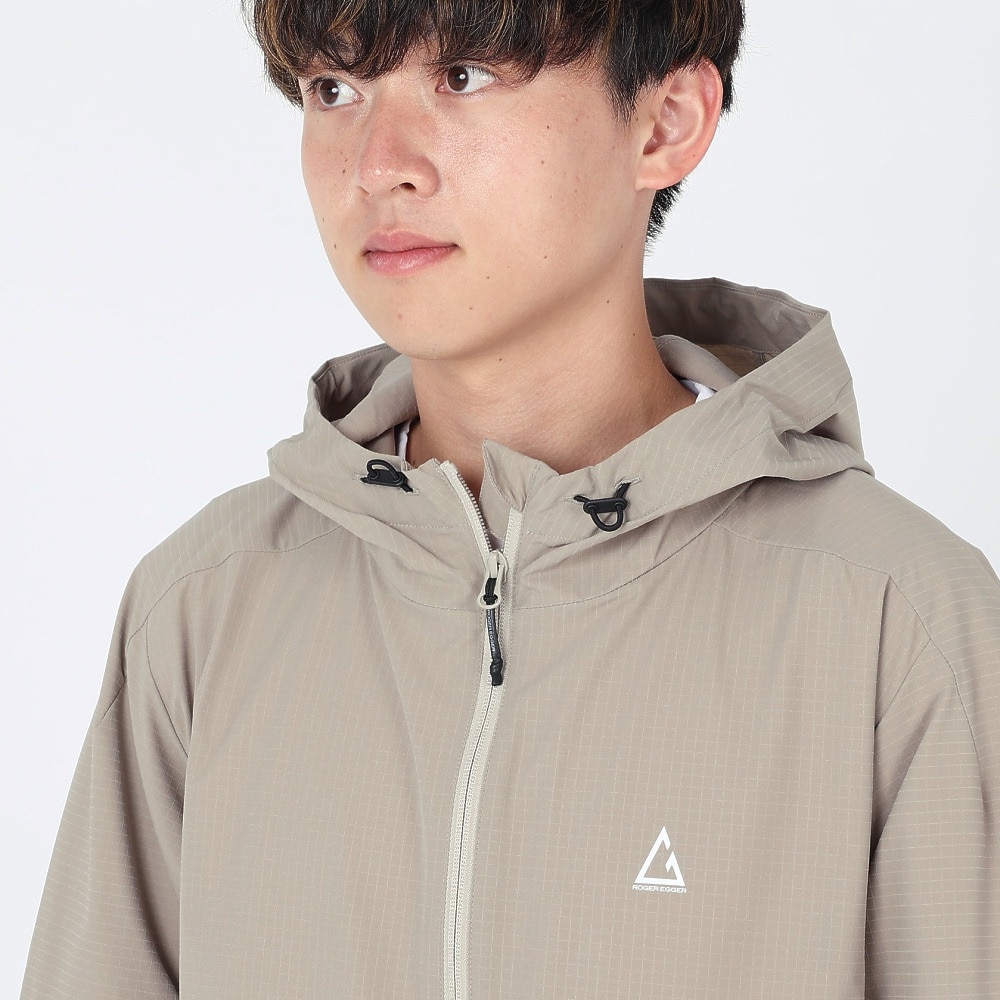 ロジャーエーガー（ROGEREGGER）（メンズ）軽量 撥水 4Way ストレッチ ジャケット アウター BYFARDRY デュアル ジャケット RE23SVT5610018BEG ベージュ