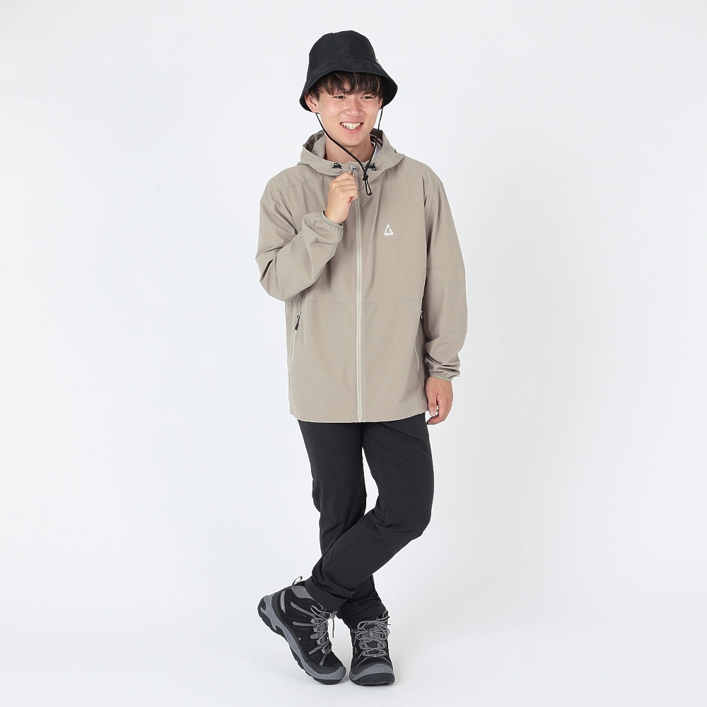 ロジャーエーガー（ROGEREGGER）（メンズ）軽量 撥水 4Way ストレッチ ジャケット アウター BYFARDRY デュアル ジャケット RE23SVT5610018BEG ベージュ