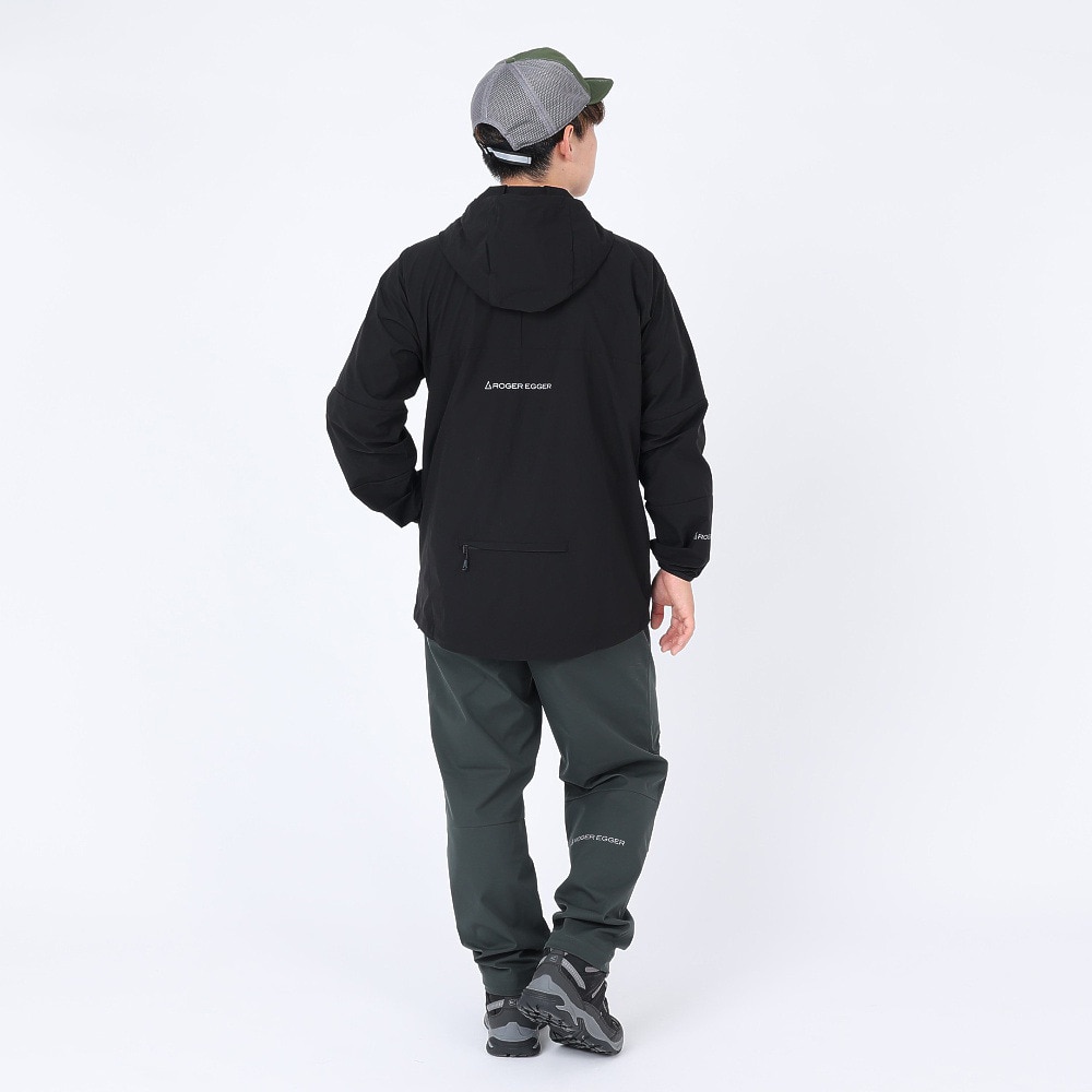 ロジャーエーガー（ROGEREGGER）（メンズ）軽量 撥水 4Way ストレッチ ジャケット アウター BYFARDRY デュアル ジャケット RE23SVT5610018BLK ブラック