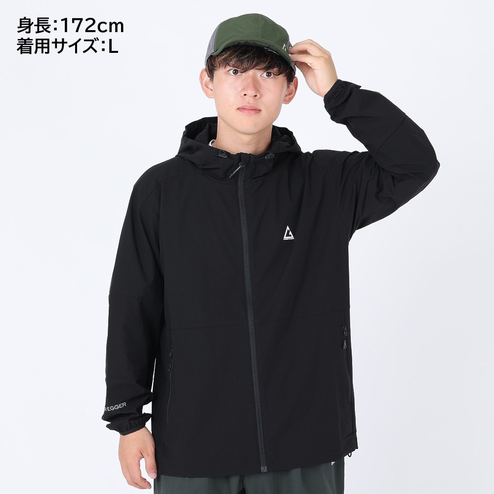 ロジャーエーガー（ROGEREGGER）（メンズ）軽量 撥水 4Way ストレッチ ジャケット アウター BYFARDRY デュアル ジャケット RE23SVT5610018BLK ブラック