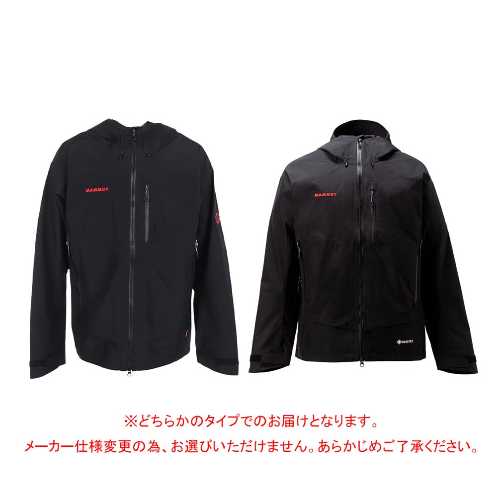 マムート（MAMMUT）（メンズ）アヤコ プロ 2.0 ハードシェル フーデッド ジャケット アジアンフィット クラシック 1010-30750-0001 ゴアテックス