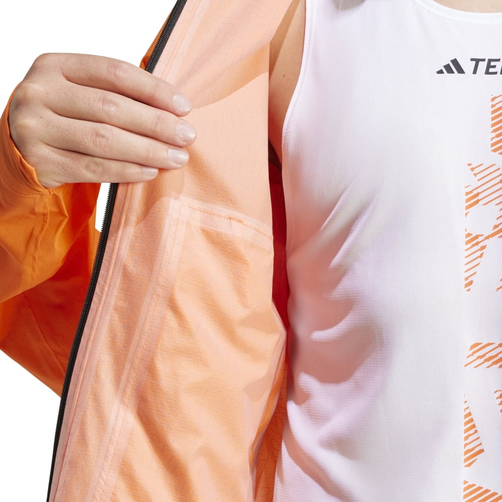 アディダス（adidas）（メンズ）アウター テレックス XPERIOR レインレディ ライトジャケット HAU49-IP1420 オレンジ