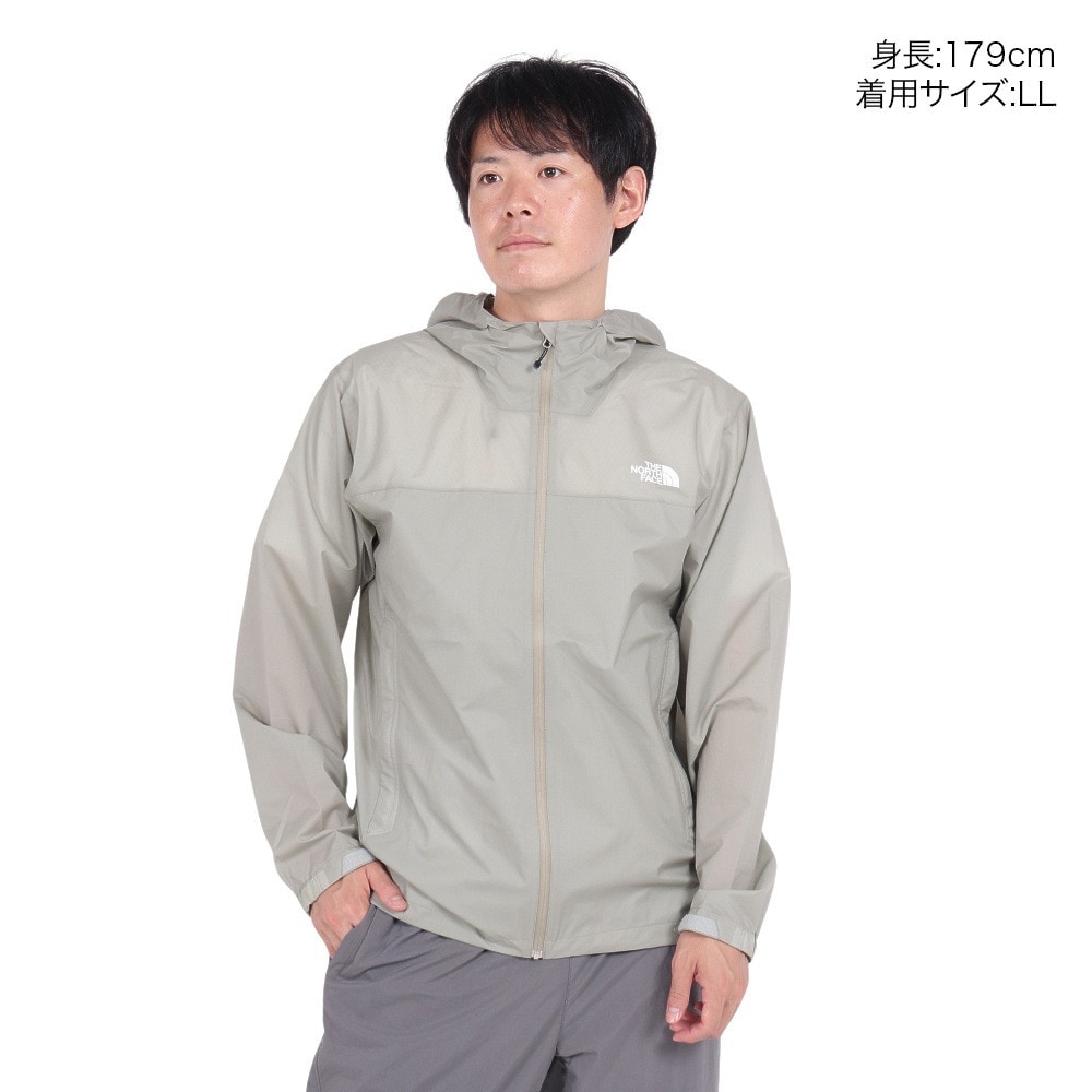 ザ・ノース・フェイス（THE NORTH FACE）（メンズ）レインアウター ジャケット ベンチャージャケット NP12306 CL グレー 収納袋付