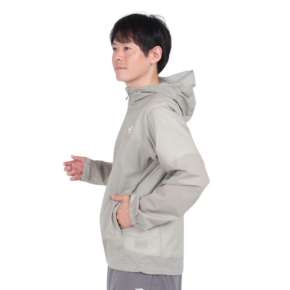 ザ・ノース・フェイス（THE NORTH FACE）（メンズ）レインアウター ジャケット ベンチャージャケット NP12306 CL グレー 収納袋付