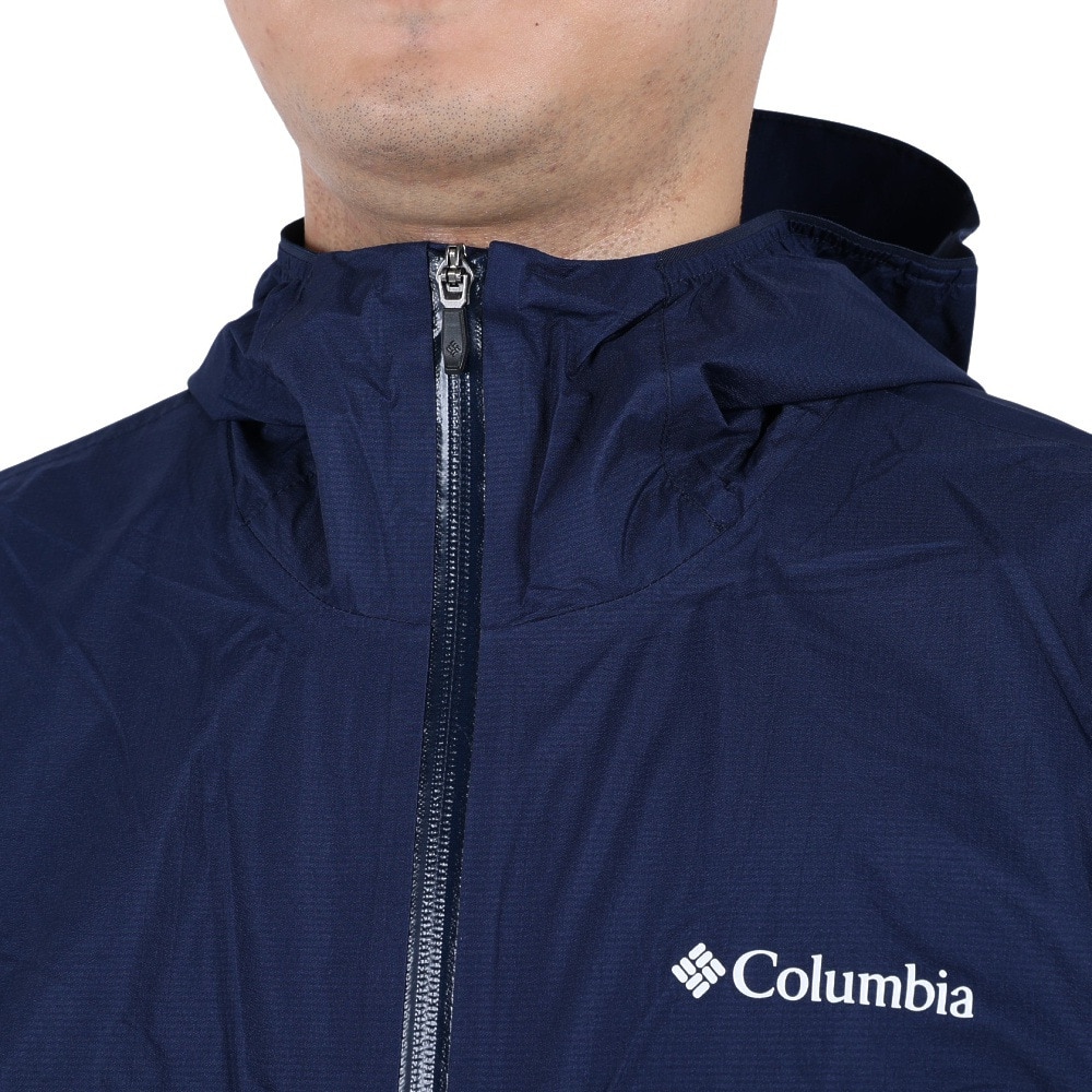 コロンビア（Columbia）（メンズ）アウター ジャケット ライトクレストジャケット PM5738 464 ネイビー 防水 耐水 はっ水★★★