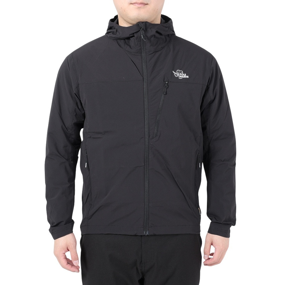 POLEWARDS（メンズ）アウター コーデュラ フレックス ジャケット PW2PJN07 BLK ブラック 耐久性 撥水 軽量